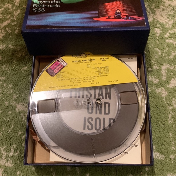 Wagner’s Tristan & Isolde Opera, Bayreuth Festival 1966, 4 track reel to reel - Picture 4 of 6